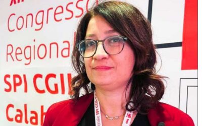 Claudia Carlino eletta segretaria generale del sindacato pensionati Spi-Cgil in Calabria